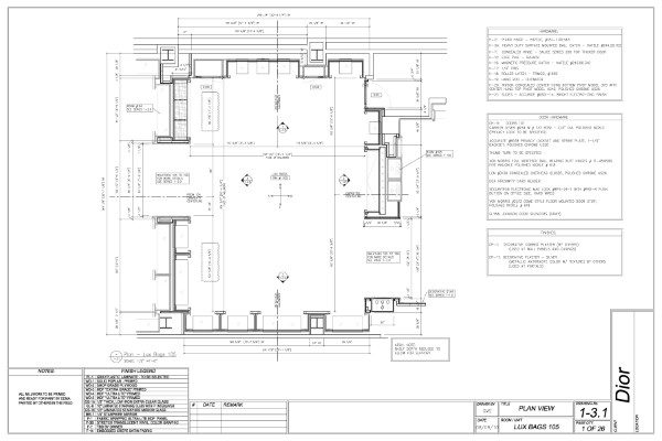 Dior CAD drawing thumbnail