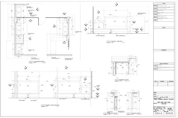 Weill Cornell Medical College CAD drawing thumbnail